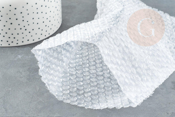 Sachet bulles en plastique transparent 20x14cm, x10 (G9187)