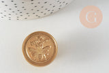 Metal Seal Bee Sealing Wax, A Supply for Creating Personalized Wedding Invitation Seal DIY, x1,G3997