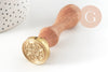 Metal Seal Letter G Sealing Wax, for DIY Wedding Invitations Personalized Seals, 25mm x1 G4959
