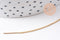 Support boucles tige sur chaine forçat laiton doré 18K 82-85mm, x2 (G10299)