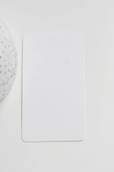 EP-Support carton marbré blanc boucles 9.5x5.5cm, x10 (G3636)