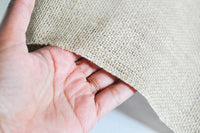 Toile jute vendue à la coupe largeur 30cm, x1 Mètre (G2706)
