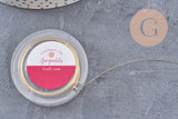 fil de cuivre doré 0.3mm, x1 bobine de 10 mètres (G0057)