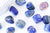 Pierre lapis lazulis naturel brut roulé 10-28mm, x20gr (G5771)