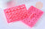 tampon biscuit embosseur silicone rose 11.4cm, x1 (G5105)